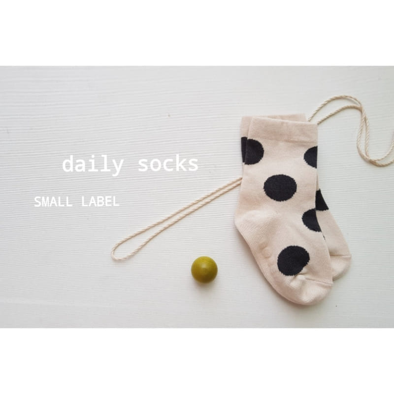 SMALL LABEL - Korean Children Fashion - #Kfashion4kids - Bong Bong Socks [set of 5] - 2