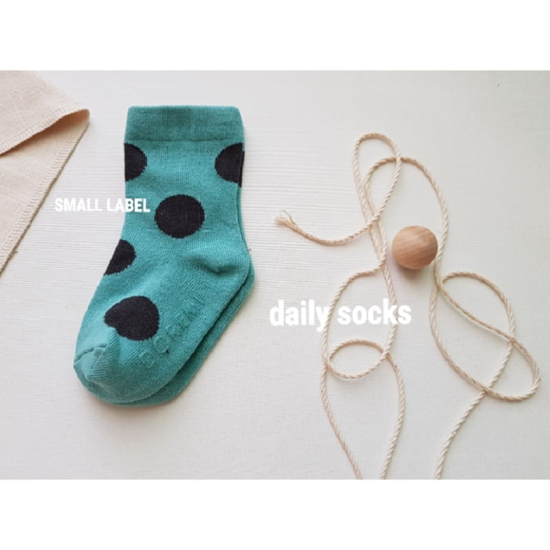 SMALL LABEL - Korean Children Fashion - #Kfashion4kids - Bong Bong Socks [set of 5] - 3