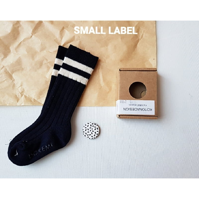 SMALL LABEL - Korean Children Fashion - #Kfashion4kids - Paper Socks [set of 3] - 10