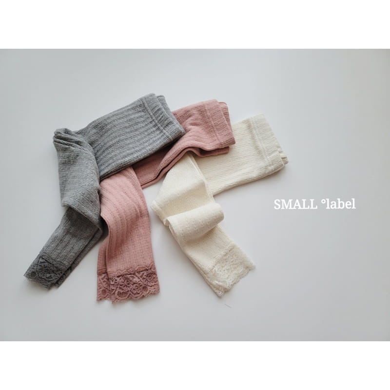 SMALL LABEL - Korean Children Fashion - #Kfashion4kids - Lace Leggings