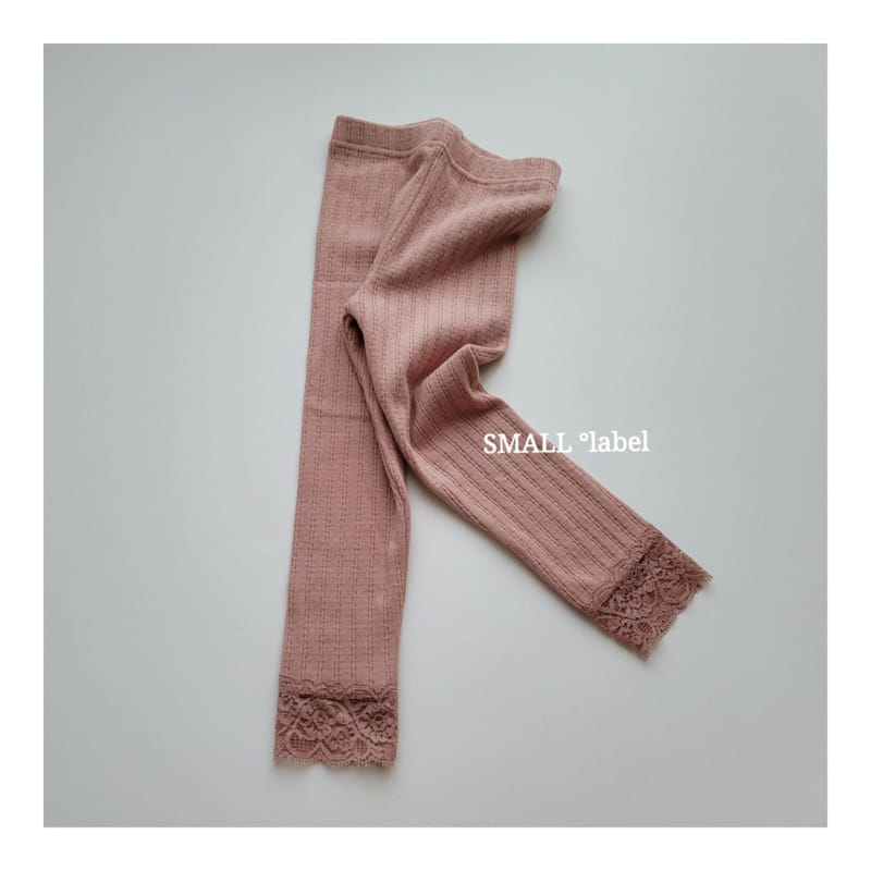 SMALL LABEL - Korean Children Fashion - #Kfashion4kids - Lace Leggings - 10