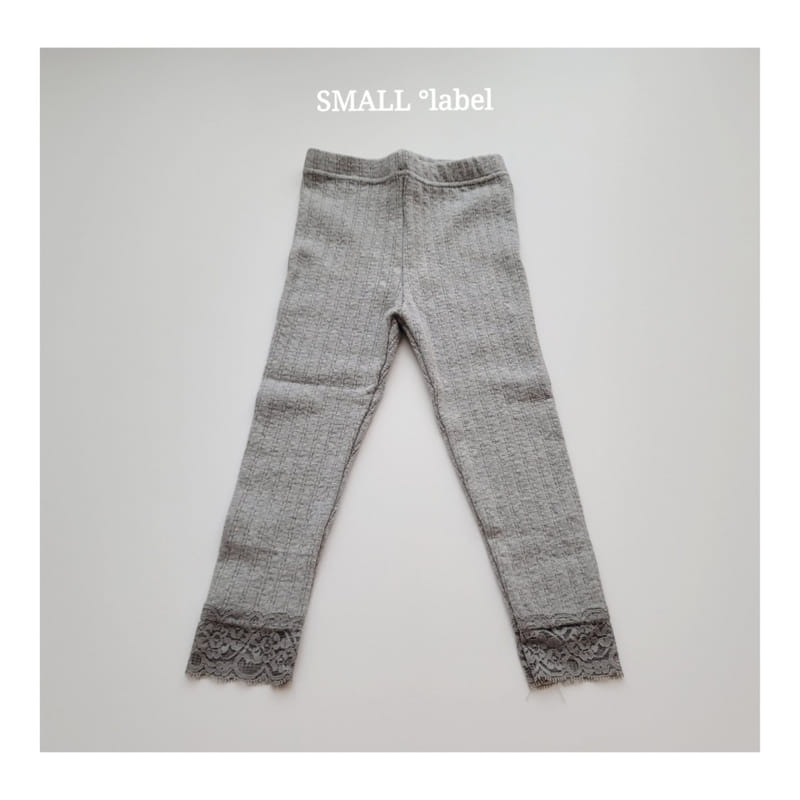 SMALL LABEL - Korean Children Fashion - #Kfashion4kids - Lace Leggings - 7