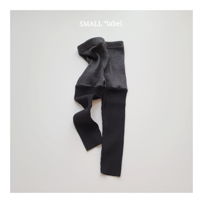 SMALL LABEL - Korean Children Fashion - #Kfashion4kids - Two Tone Leggings - 6