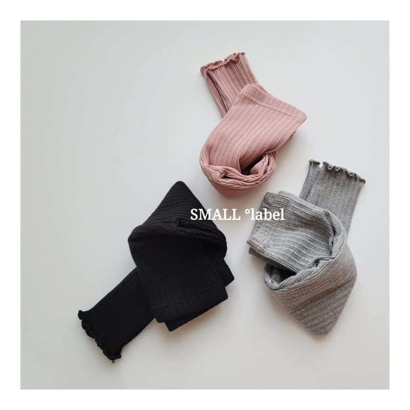 SMALL LABEL - Korean Children Fashion - #Kfashion4kids - Rib Leggings - 9