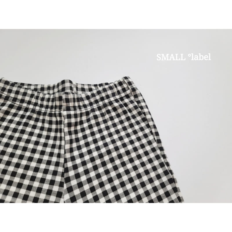 SMALL LABEL - Korean Children Fashion - #Kfashion4kids - Check Bootscut