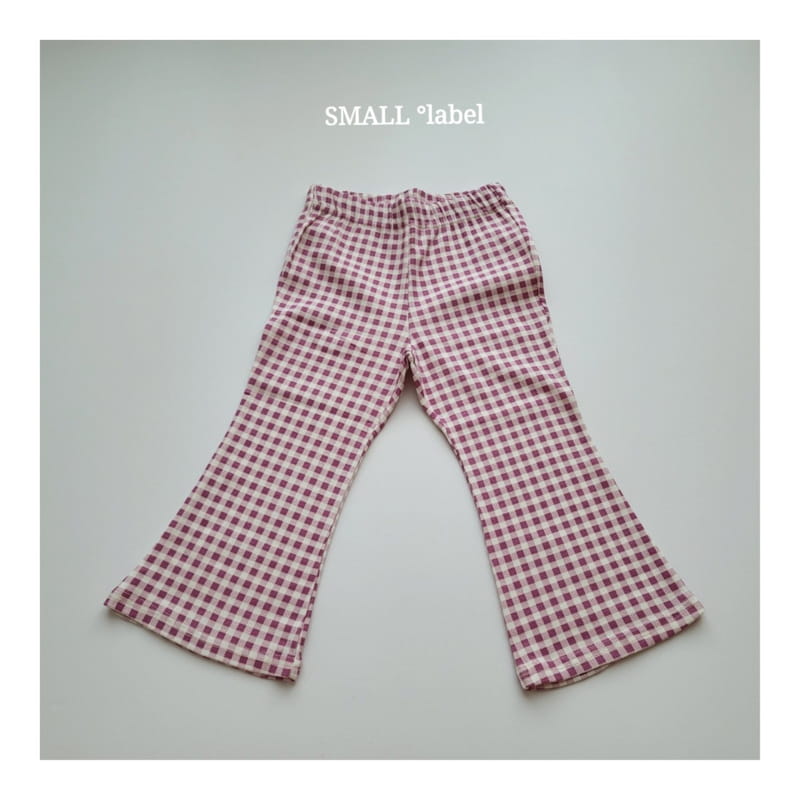 SMALL LABEL - Korean Children Fashion - #Kfashion4kids - Check Bootscut - 3
