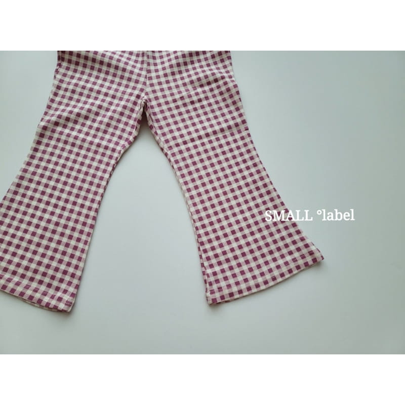 SMALL LABEL - Korean Children Fashion - #Kfashion4kids - Check Bootscut - 5