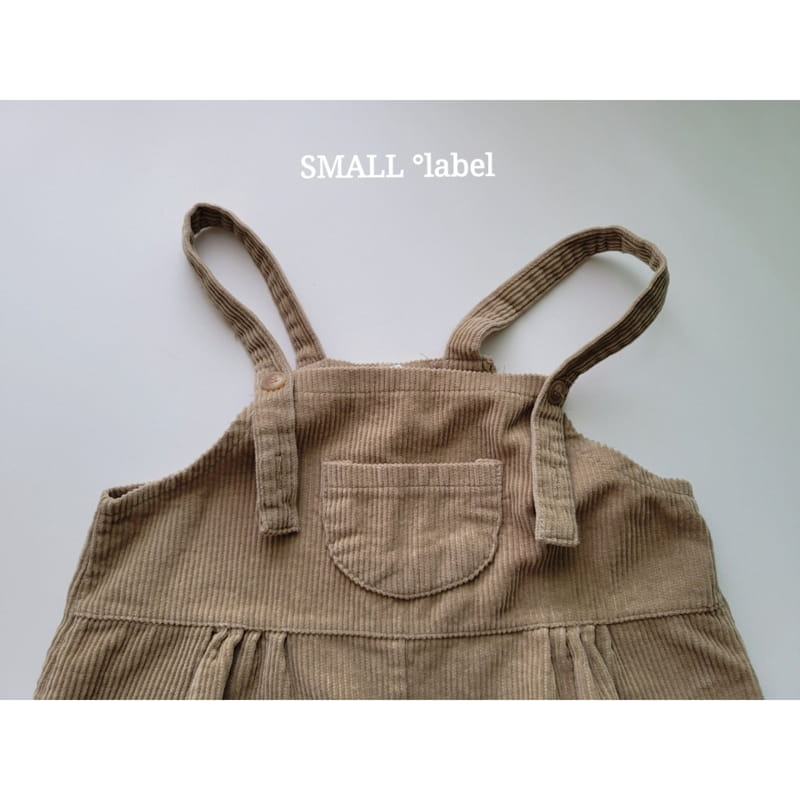 SMALL LABEL - Korean Children Fashion - #Kfashion4kids - Toto Dungarees Pants - 3