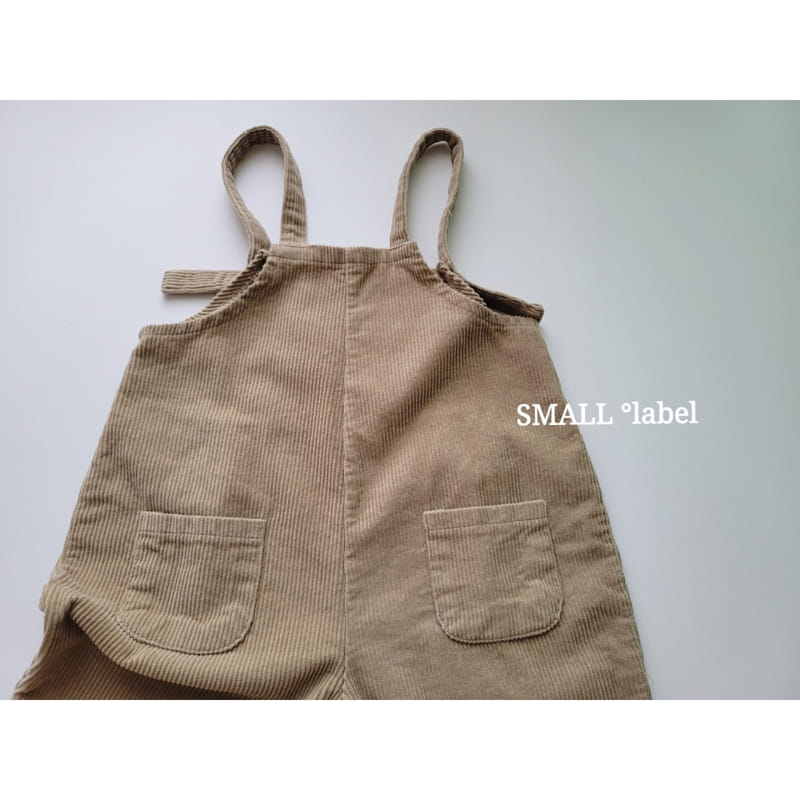 SMALL LABEL - Korean Children Fashion - #Kfashion4kids - Toto Dungarees Pants - 6