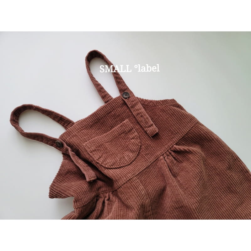 SMALL LABEL - Korean Children Fashion - #Kfashion4kids - Toto Dungarees Pants - 8
