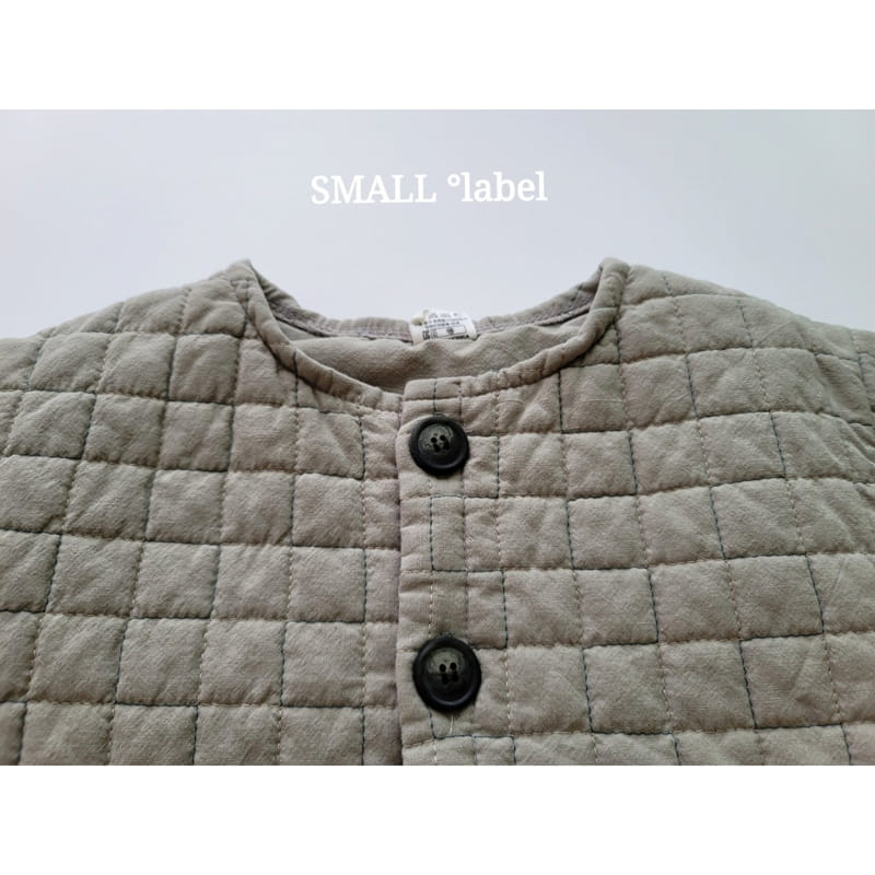 SMALL LABEL - Korean Children Fashion - #Kfashion4kids - Waffle Quilting Cardigan - 12
