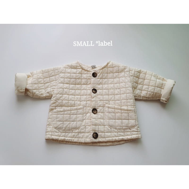 SMALL LABEL - Korean Children Fashion - #Kfashion4kids - Waffle Quilting Cardigan - 6