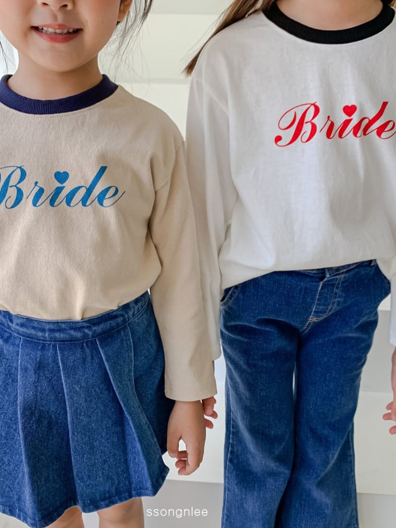 SSONGNLEE - Korean Children Fashion - #Kfashion4kids - Bride Print Tee
