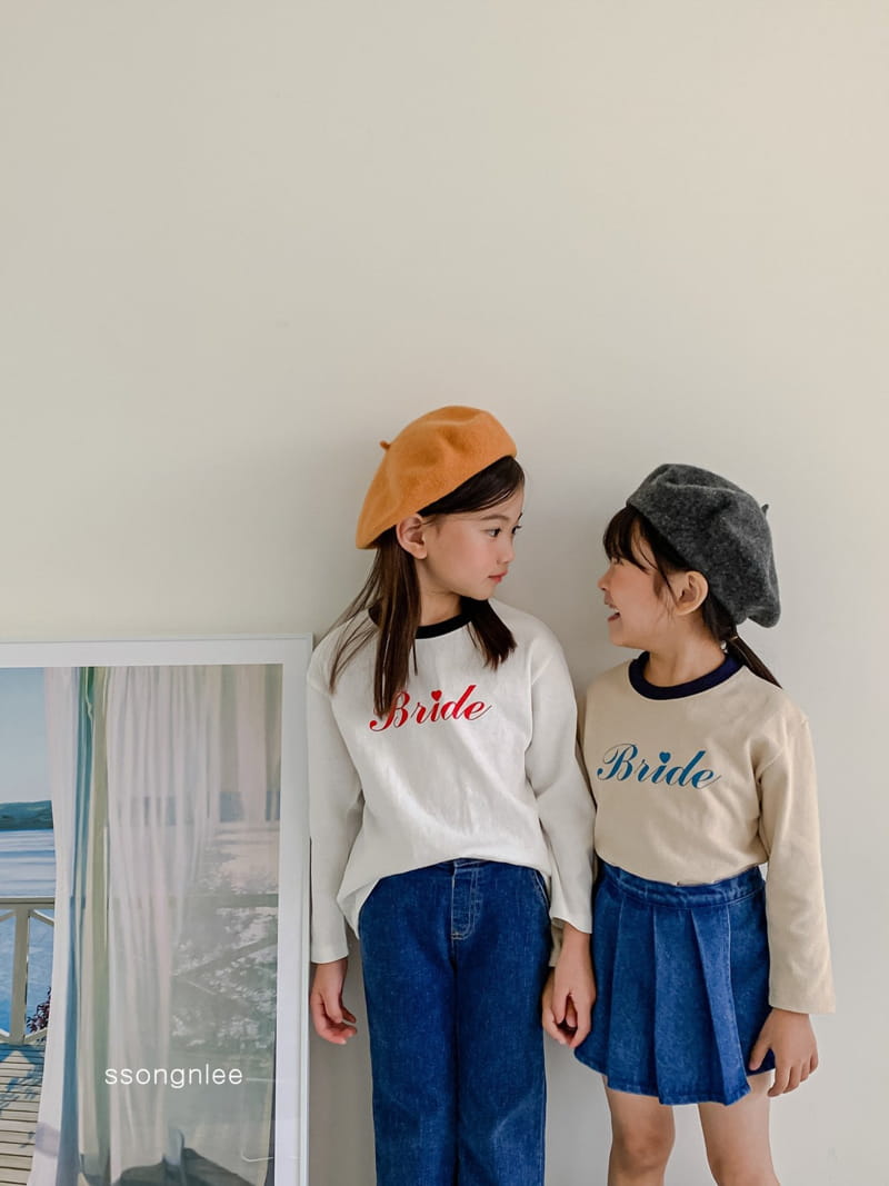 SSONGNLEE - Korean Children Fashion - #Kfashion4kids - Bride Print Tee - 6