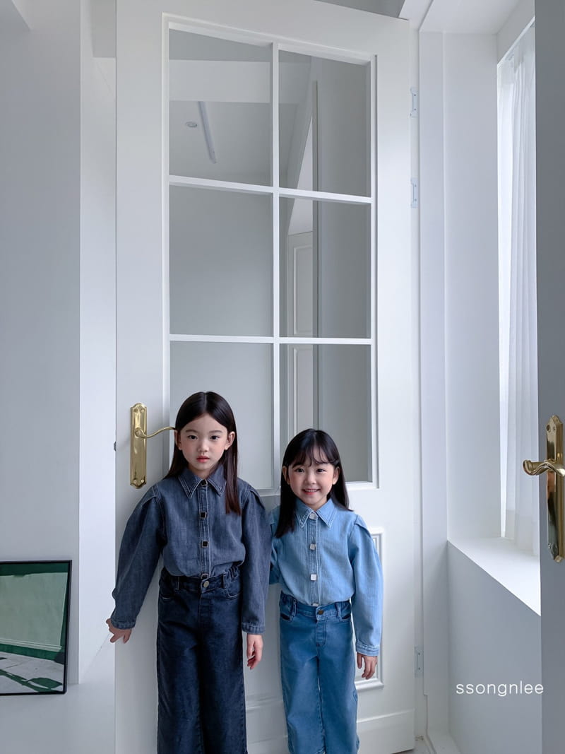SSONGNLEE - Korean Children Fashion - #Kfashion4kids - Damange Straight Denim Pants with Mom - 10
