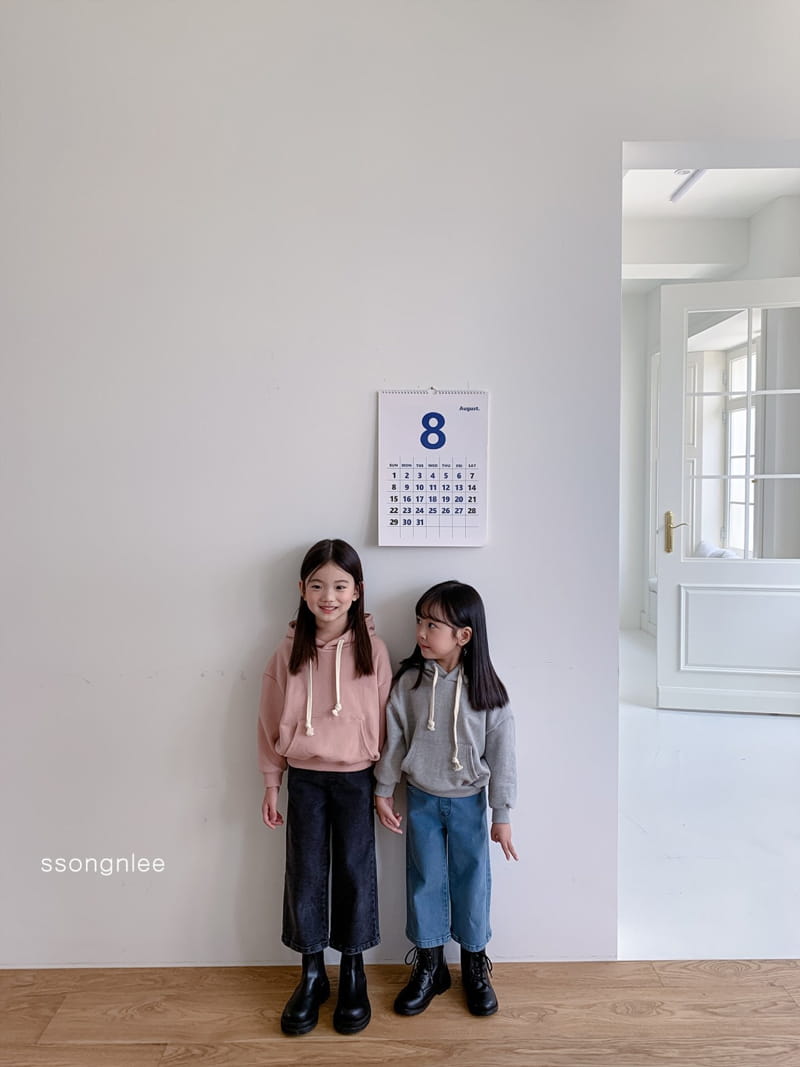 SSONGNLEE - Korean Children Fashion - #Kfashion4kids - Damange Straight Denim Pants with Mom - 5