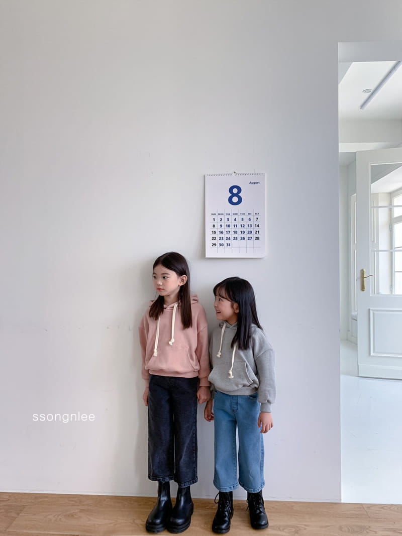SSONGNLEE - Korean Children Fashion - #Kfashion4kids - Damange Straight Denim Pants with Mom - 6