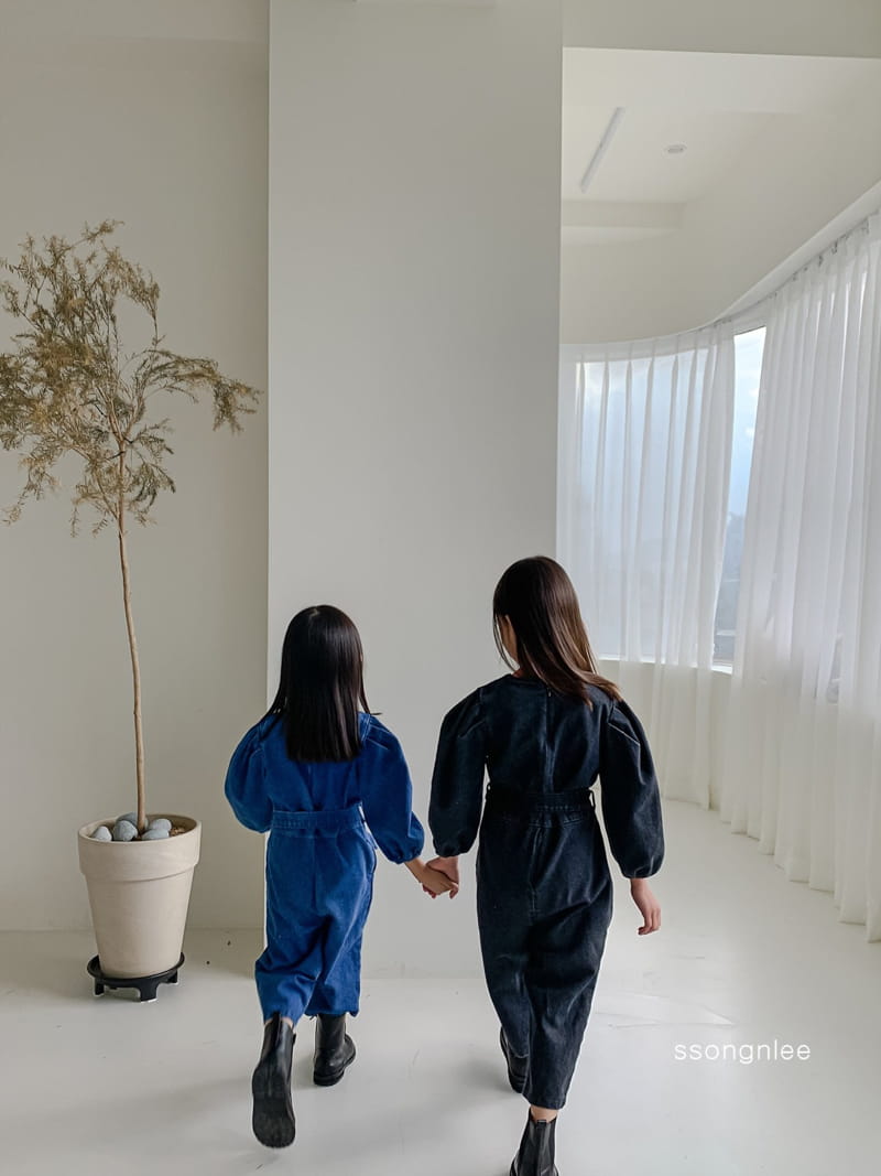 SSONGNLEE - Korean Children Fashion - #Kfashion4kids - Denim Jumpsuit with Mom - 2