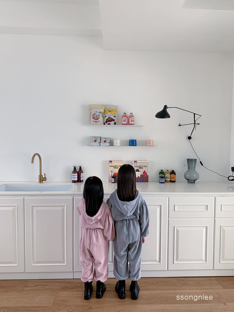 SSONGNLEE - Korean Children Fashion - #Kfashion4kids - Hood Jumpsuit