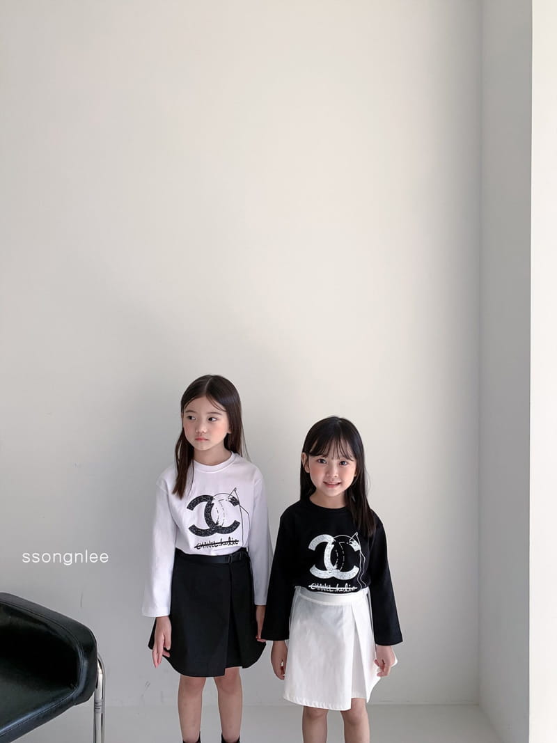 SSONGNLEE - Korean Children Fashion - #Kfashion4kids - Belted Skirt