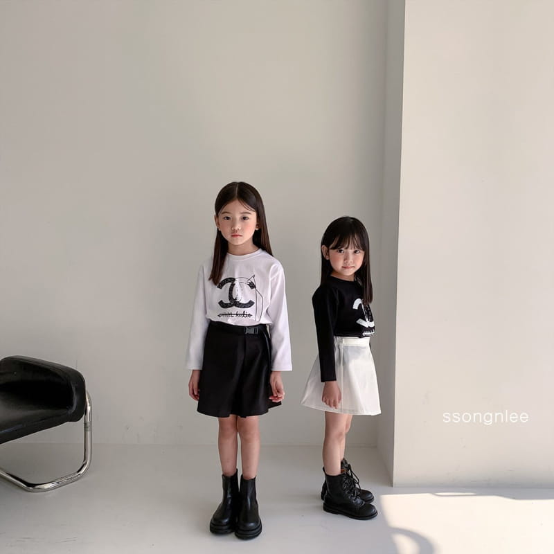 SSONGNLEE - Korean Children Fashion - #Kfashion4kids - Belted Skirt - 10