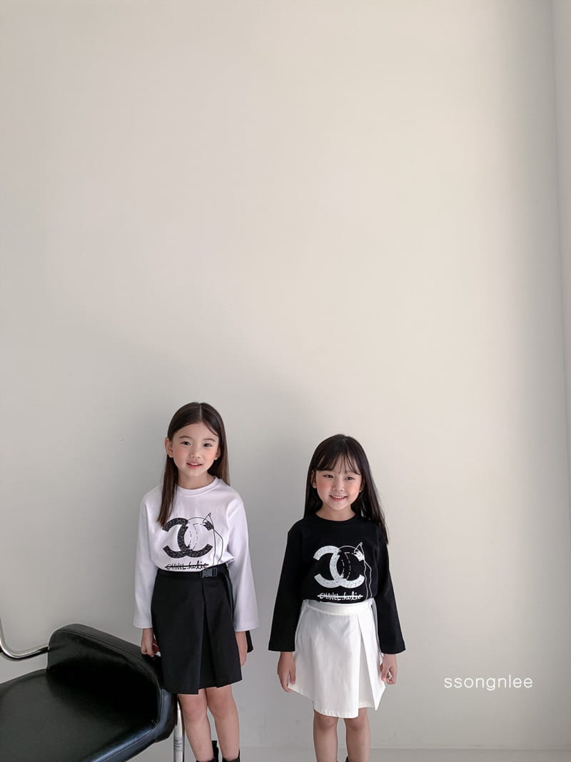SSONGNLEE - Korean Children Fashion - #Kfashion4kids - Belted Skirt - 3