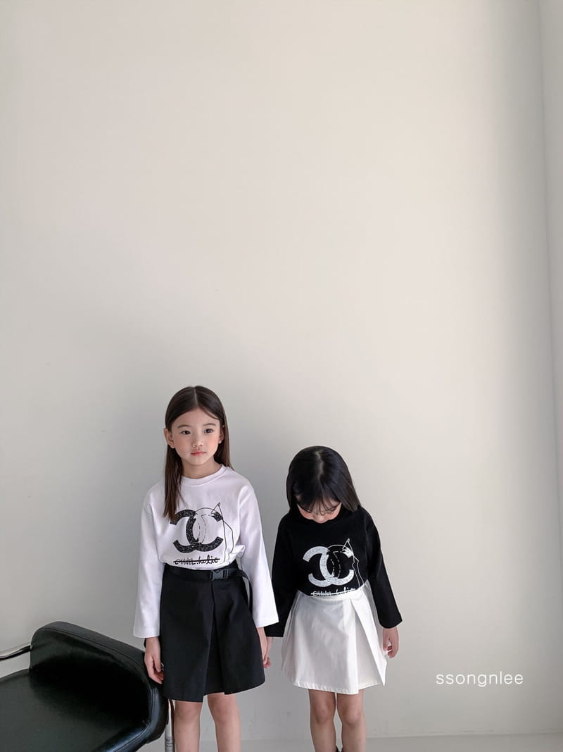 SSONGNLEE - Korean Children Fashion - #Kfashion4kids - Belted Skirt - 4