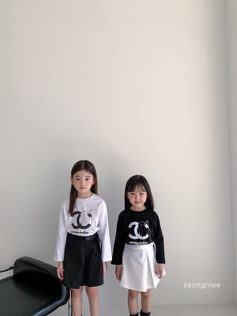 SSONGNLEE - Korean Children Fashion - #Kfashion4kids - Belted Skirt - 5