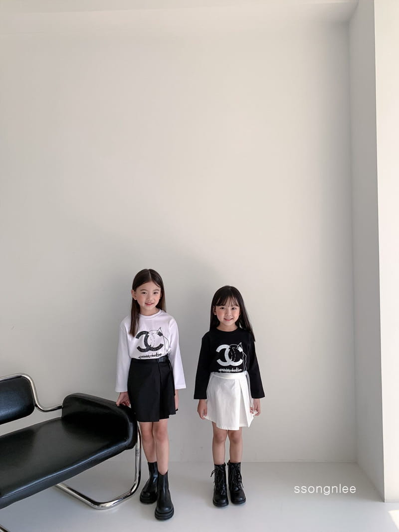 SSONGNLEE - Korean Children Fashion - #Kfashion4kids - Belted Skirt - 8