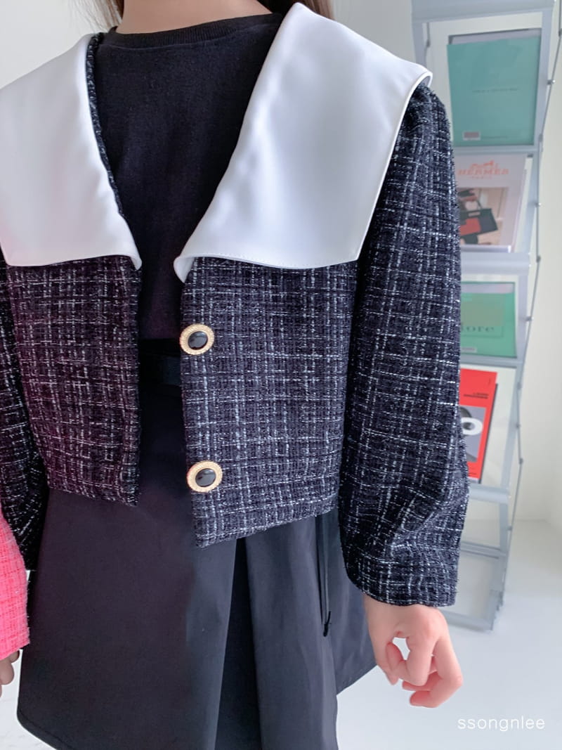SSONGNLEE - Korean Children Fashion - #Kfashion4kids - Tweed Jacket - 11