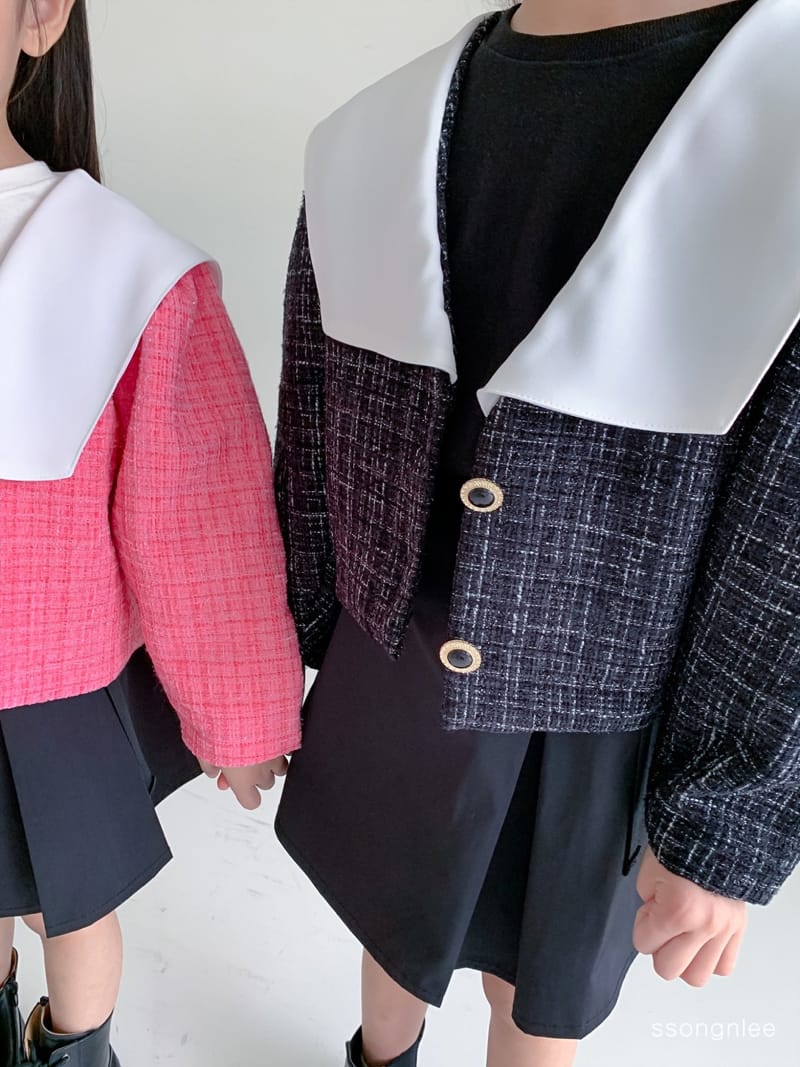 SSONGNLEE - Korean Children Fashion - #Kfashion4kids - Tweed Jacket - 12