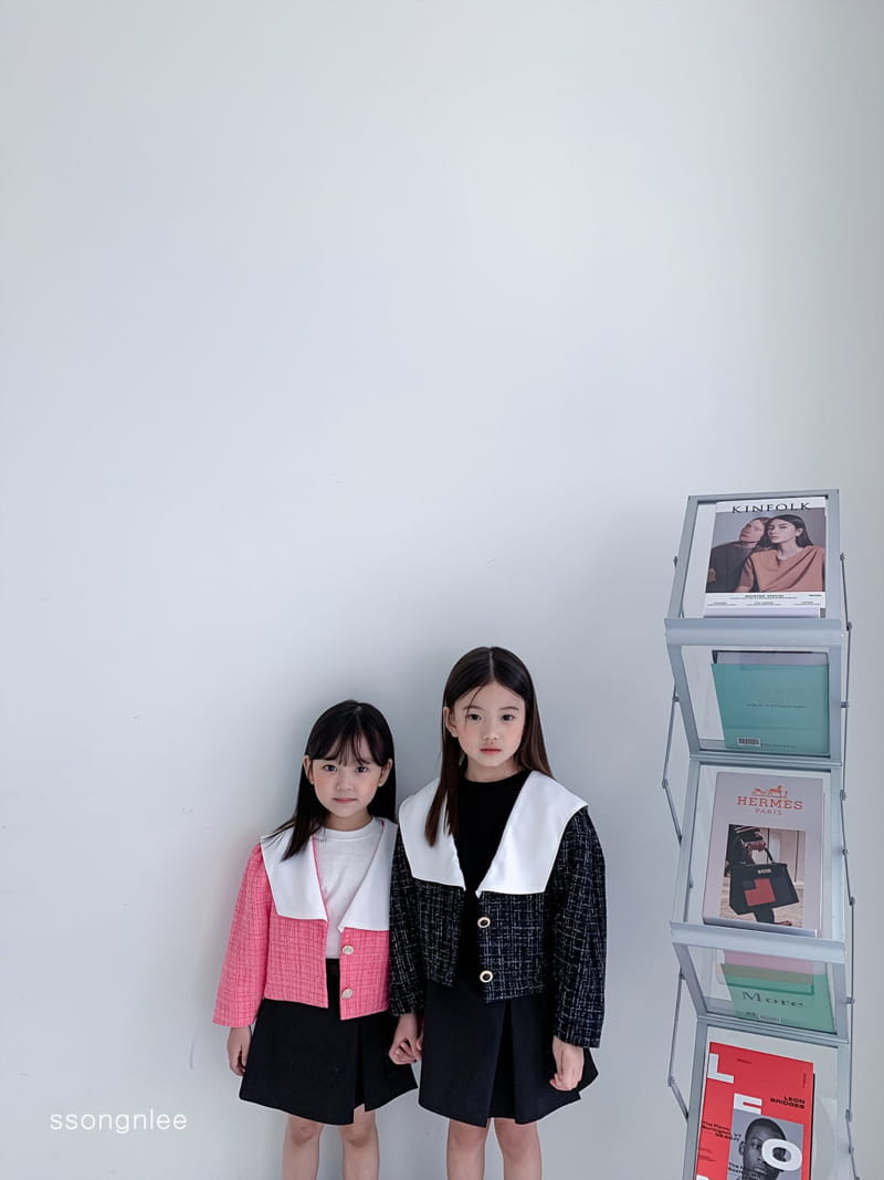 SSONGNLEE - Korean Children Fashion - #Kfashion4kids - Tweed Jacket - 2