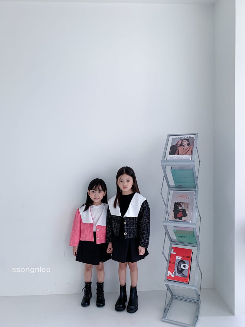 SSONGNLEE - Korean Children Fashion - #Kfashion4kids - Tweed Jacket - 4