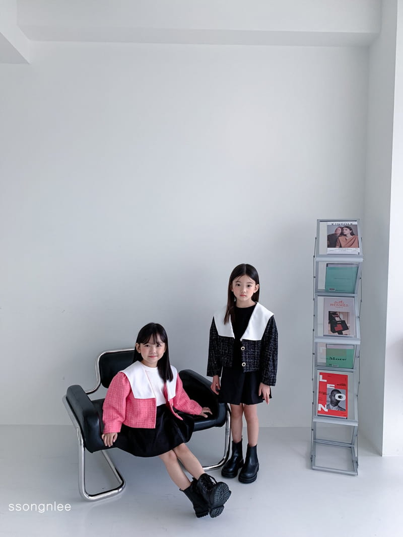 SSONGNLEE - Korean Children Fashion - #Kfashion4kids - Tweed Jacket - 7