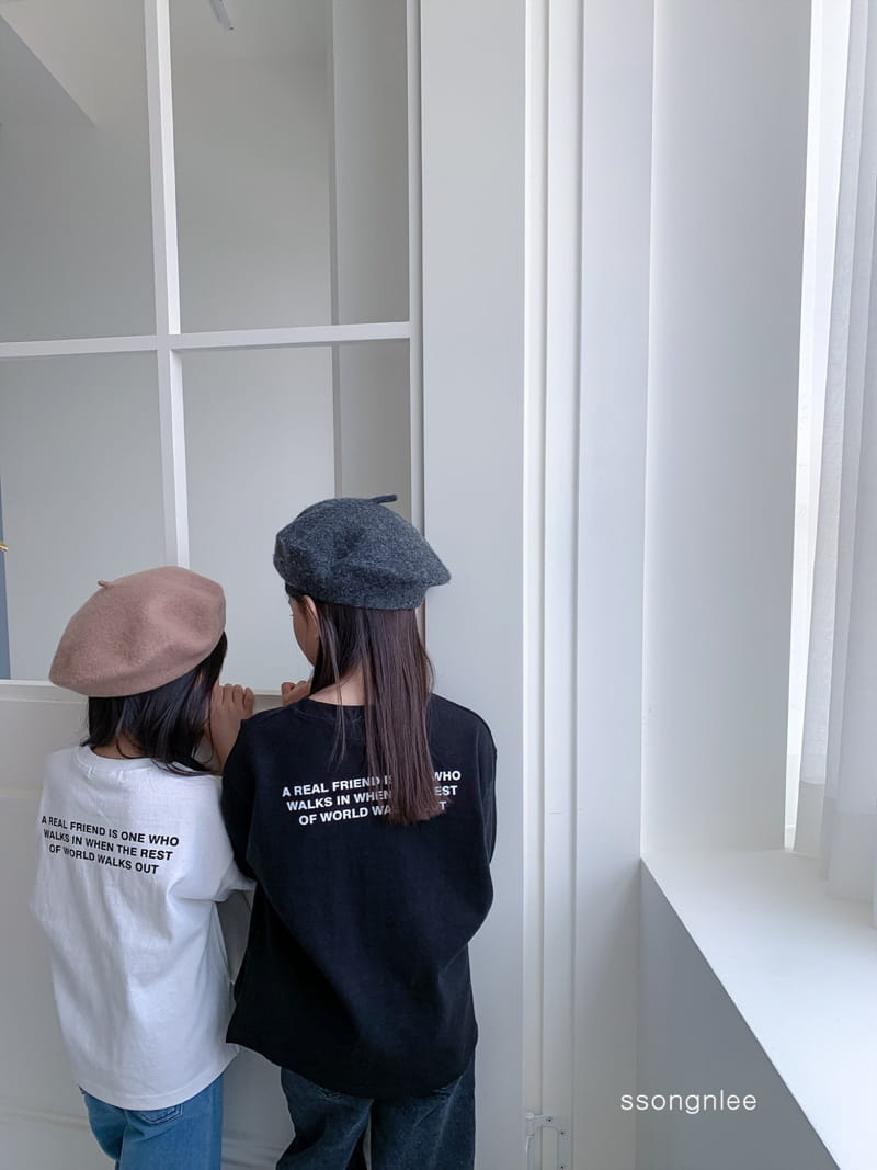 SSONGNLEE - Korean Children Fashion - #Kfashion4kids - Lettering Tee - 9