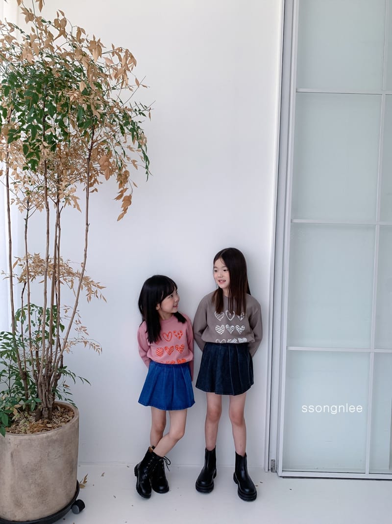 SSONGNLEE - Korean Children Fashion - #Kfashion4kids - Heart Tee - 10