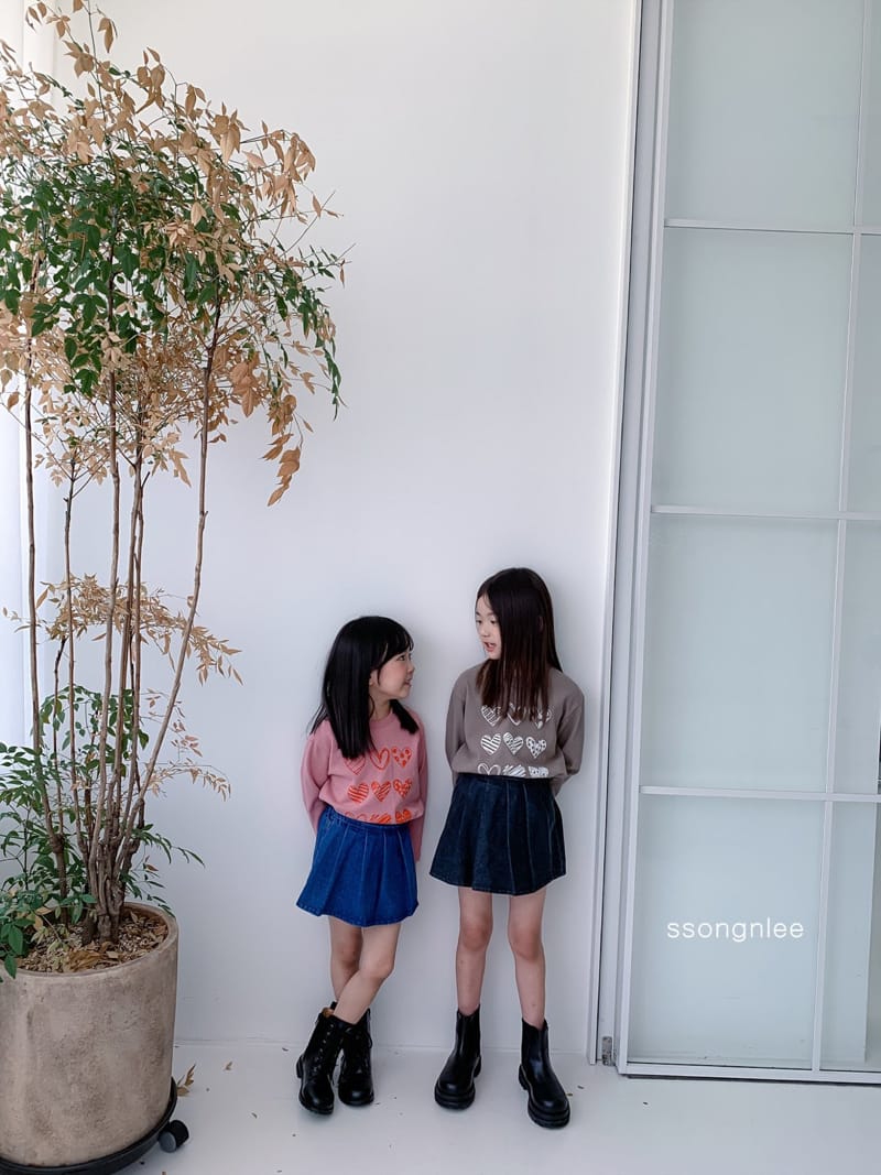 SSONGNLEE - Korean Children Fashion - #Kfashion4kids - Heart Tee - 11