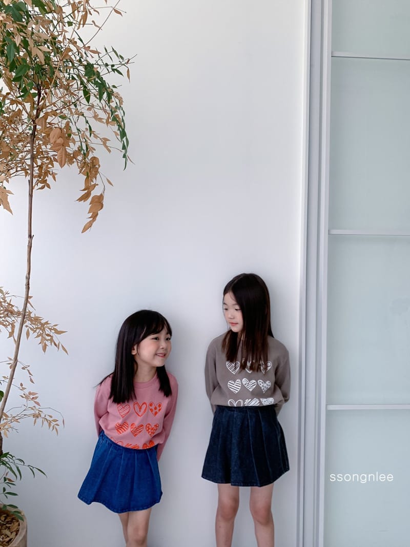 SSONGNLEE - Korean Children Fashion - #Kfashion4kids - Heart Tee - 12