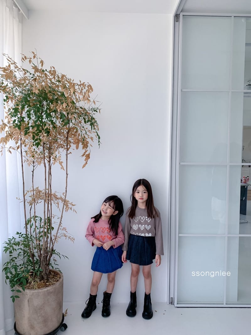 SSONGNLEE - Korean Children Fashion - #Kfashion4kids - Heart Tee - 4