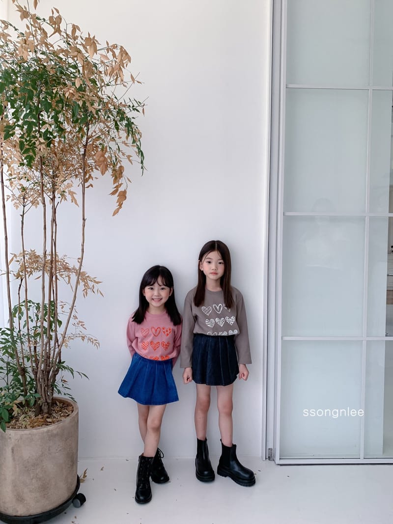 SSONGNLEE - Korean Children Fashion - #Kfashion4kids - Heart Tee - 9