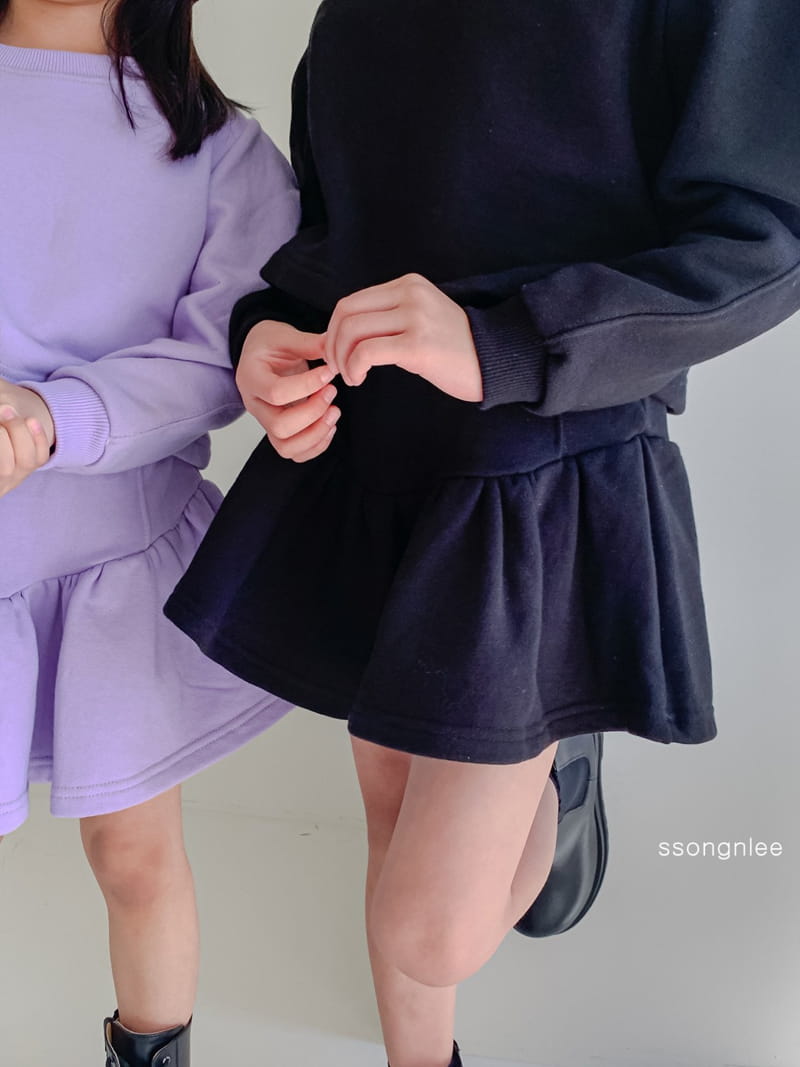 SSONGNLEE - Korean Children Fashion - #Kfashion4kids - Puff Top Skirt Set - 3