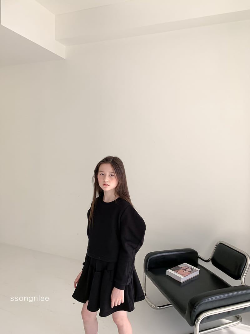SSONGNLEE - Korean Children Fashion - #Kfashion4kids - Puff Top Skirt Set - 5