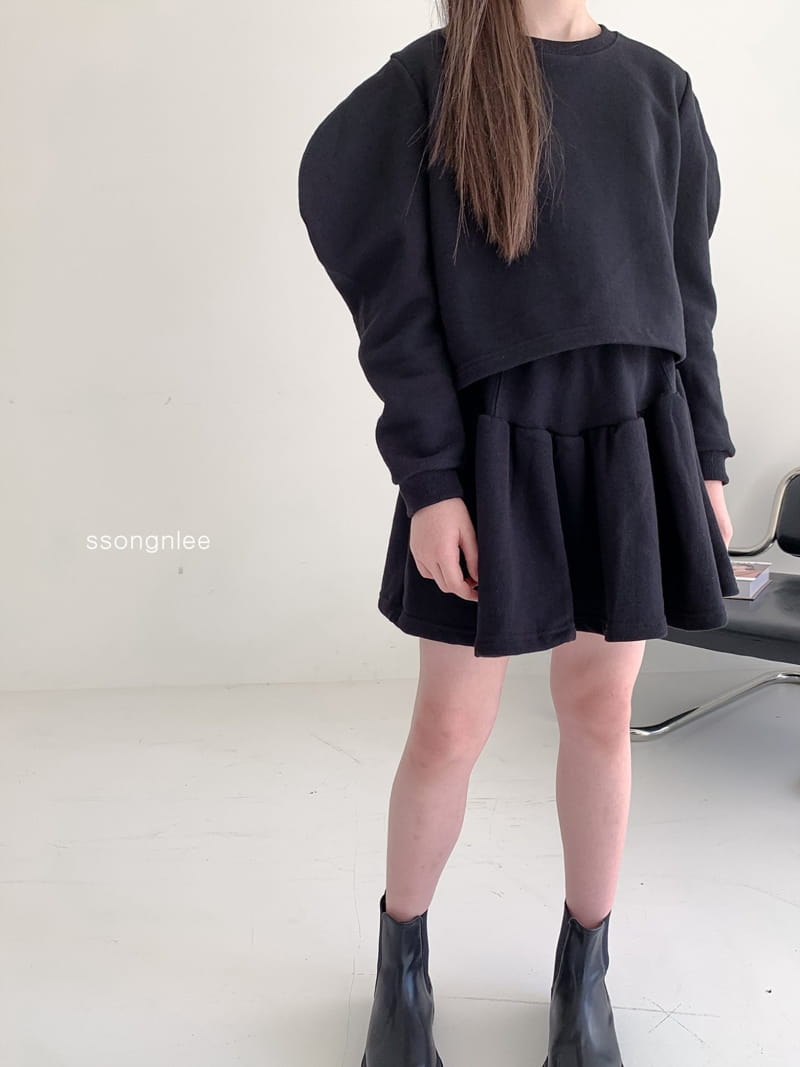 SSONGNLEE - Korean Children Fashion - #Kfashion4kids - Puff Top Skirt Set - 9