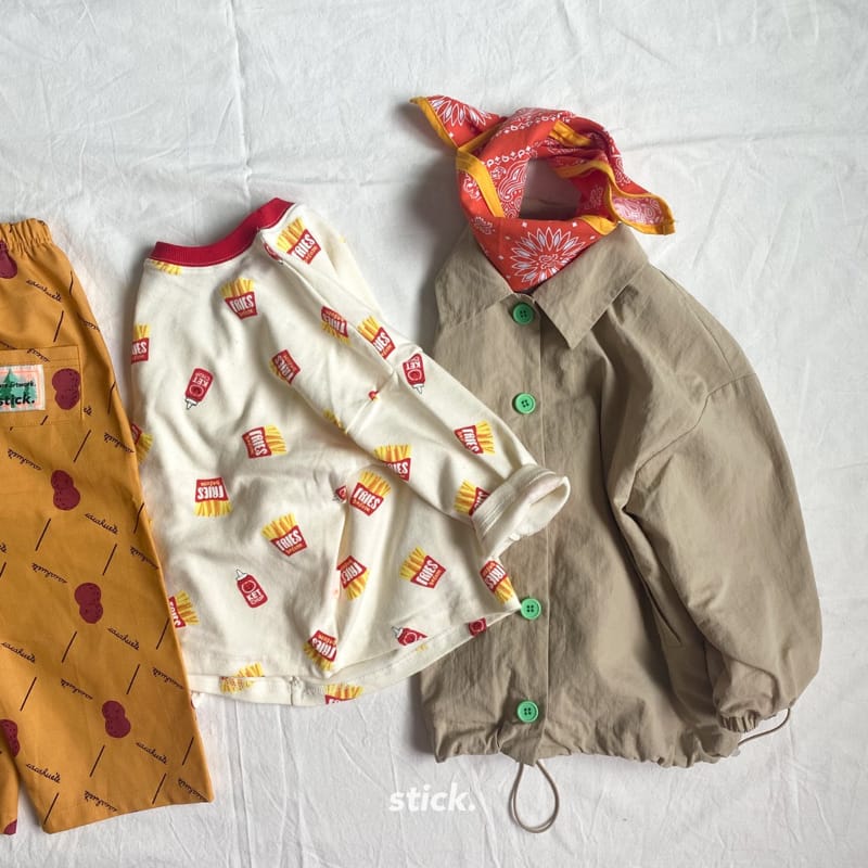STICK - Korean Children Fashion - #Kfashion4kids - French Fries Tee - 2