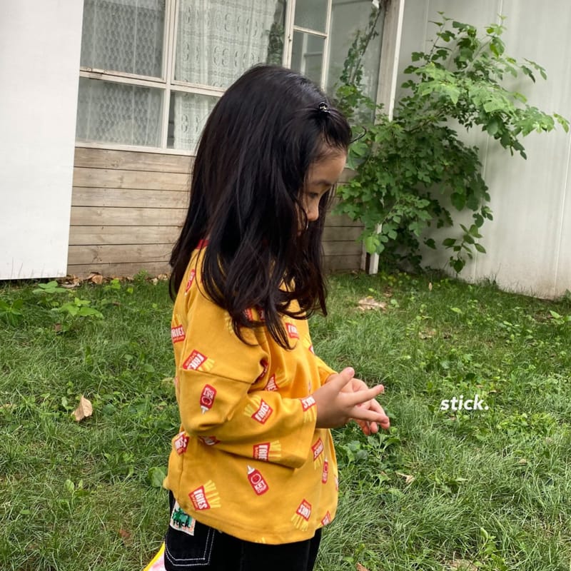 STICK - Korean Children Fashion - #Kfashion4kids - French Fries Tee - 7