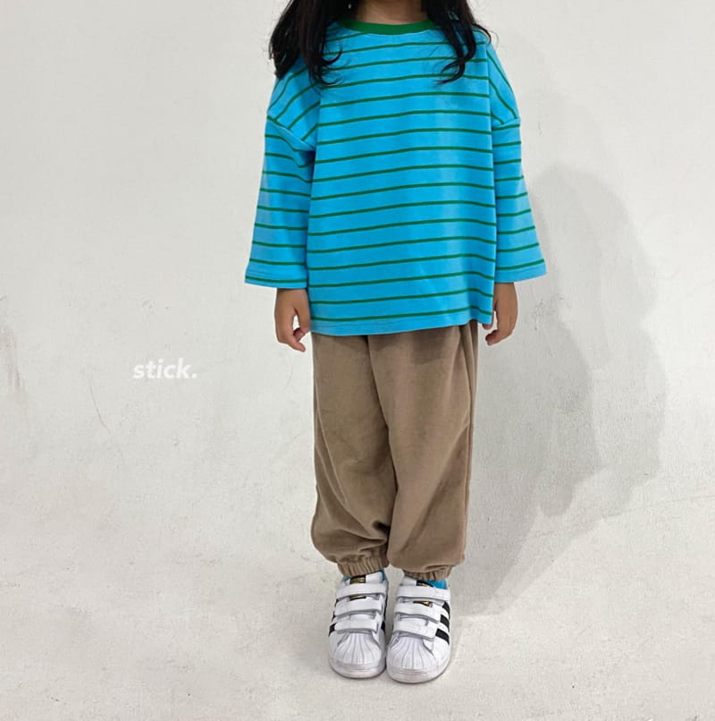 STICK - Korean Children Fashion - #Kfashion4kids - Wonder Stripes Tee - 4