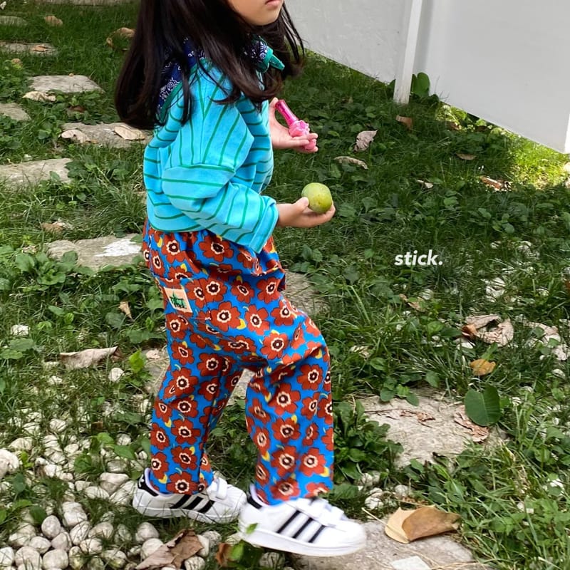 STICK - Korean Children Fashion - #Kfashion4kids - Wonder Stripes Tee - 6