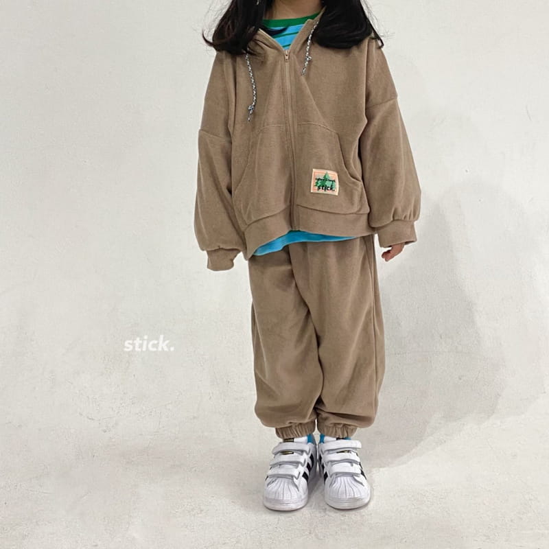 STICK - Korean Children Fashion - #Kfashion4kids - Fall Towel Jogger Pants - 12