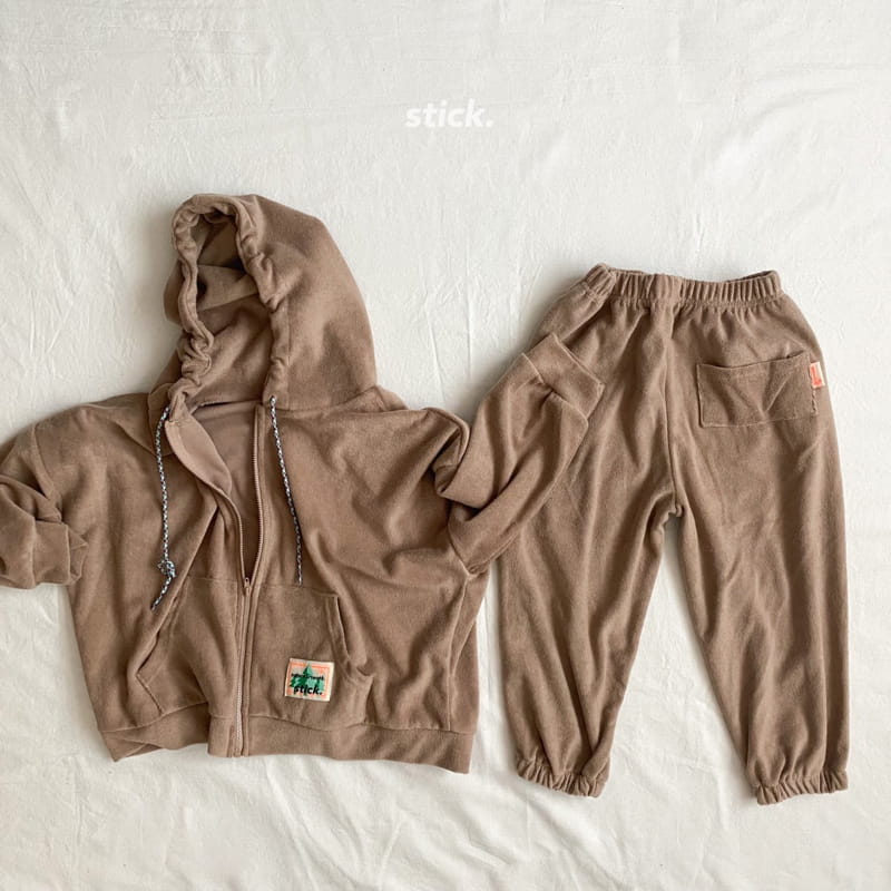 STICK - Korean Children Fashion - #Kfashion4kids - Fall Towel Jogger Pants - 2
