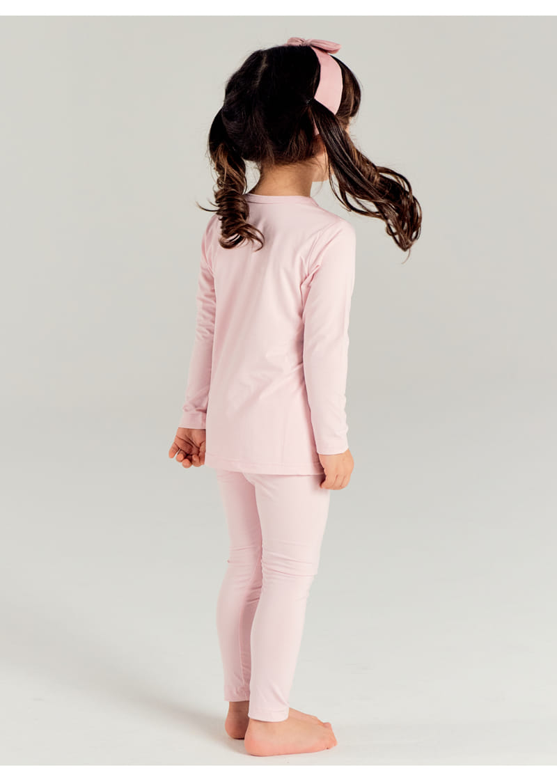 TTASOM - Korean Children Fashion - #Kfashion4kids - Simple Pink Warm Easywear - 3